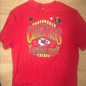 Fanatics Red Kansas City Chiefs Champions Tee